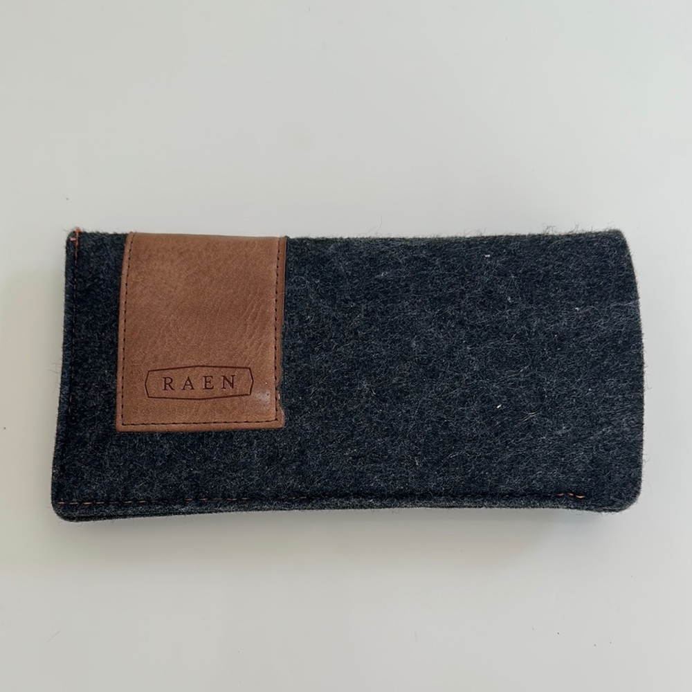 RAEN sunglasses with case